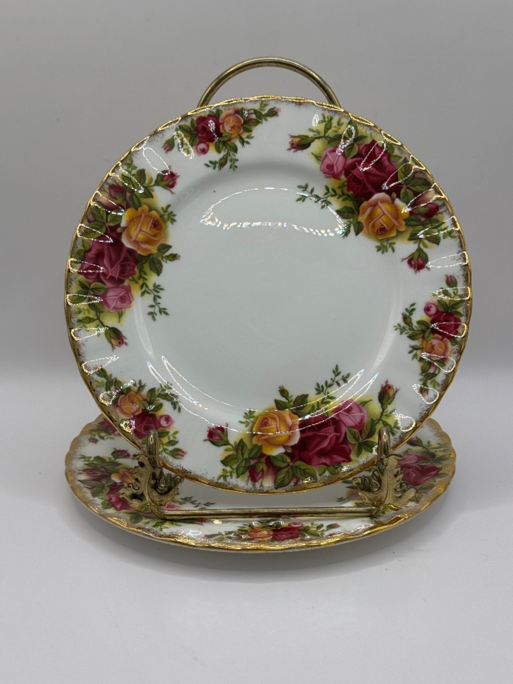 Royal Albert Old Country Roses 6 1/4" Side Plate set of 2